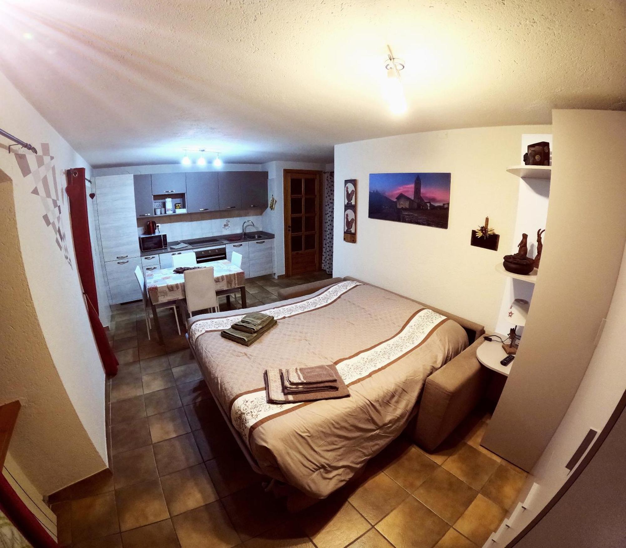 Maison La Bagne Aosta Habitación foto